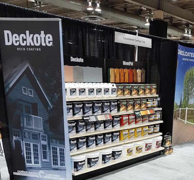 Deckote-display